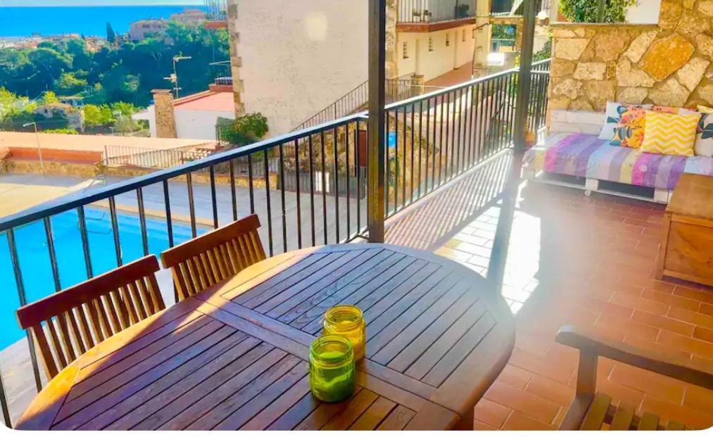 Tossa De Mar, Miramar Con Piscinaアパートメント エクステリア 写真