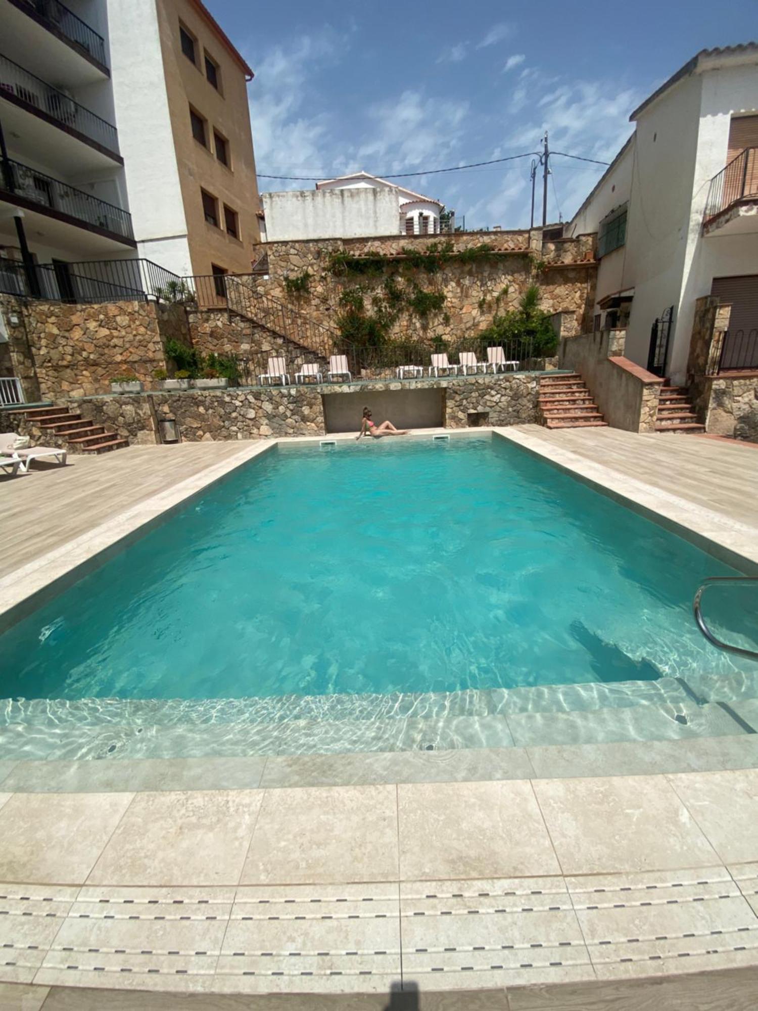 Tossa De Mar, Miramar Con Piscinaアパートメント エクステリア 写真