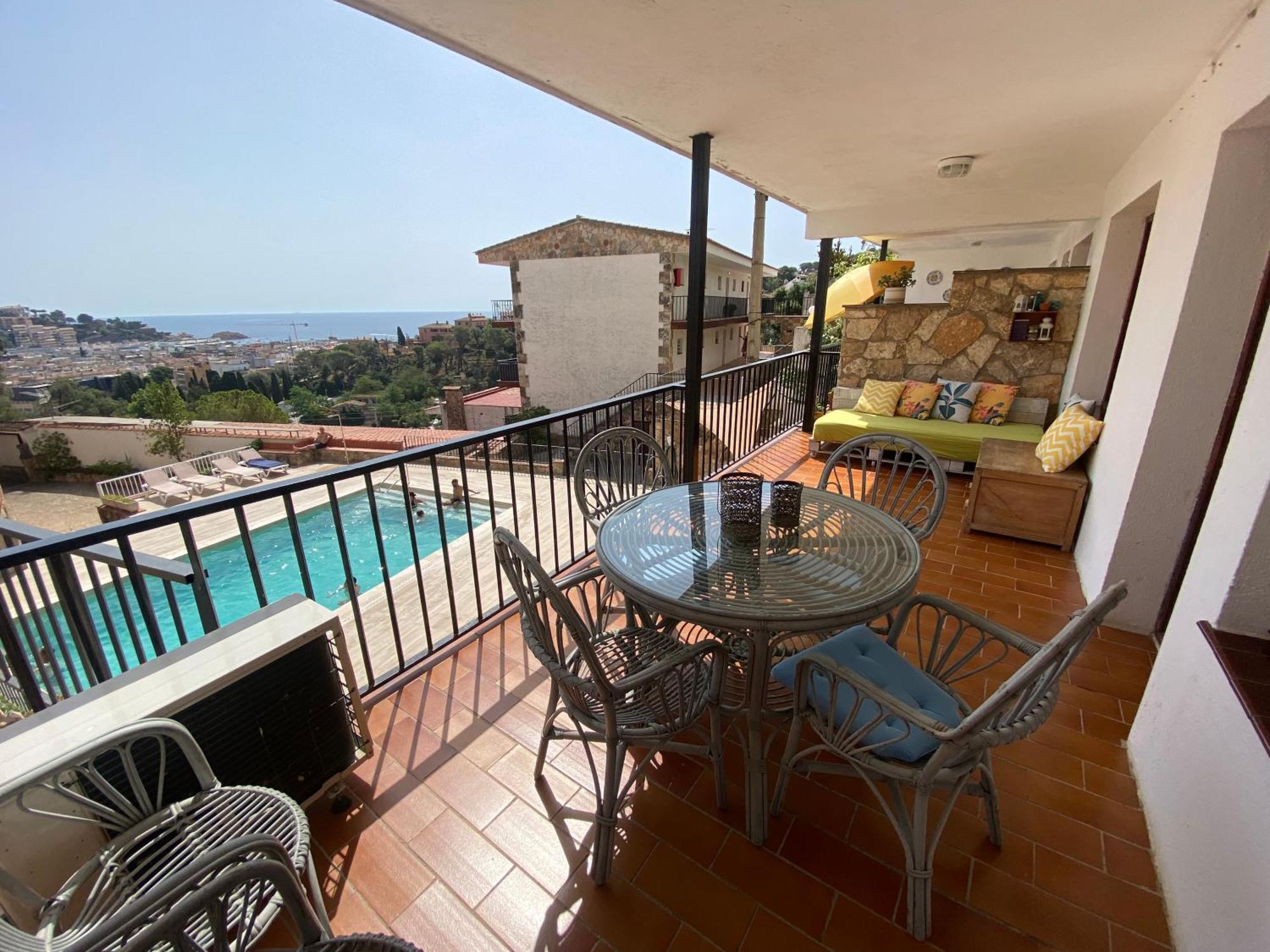 Tossa De Mar, Miramar Con Piscinaアパートメント エクステリア 写真