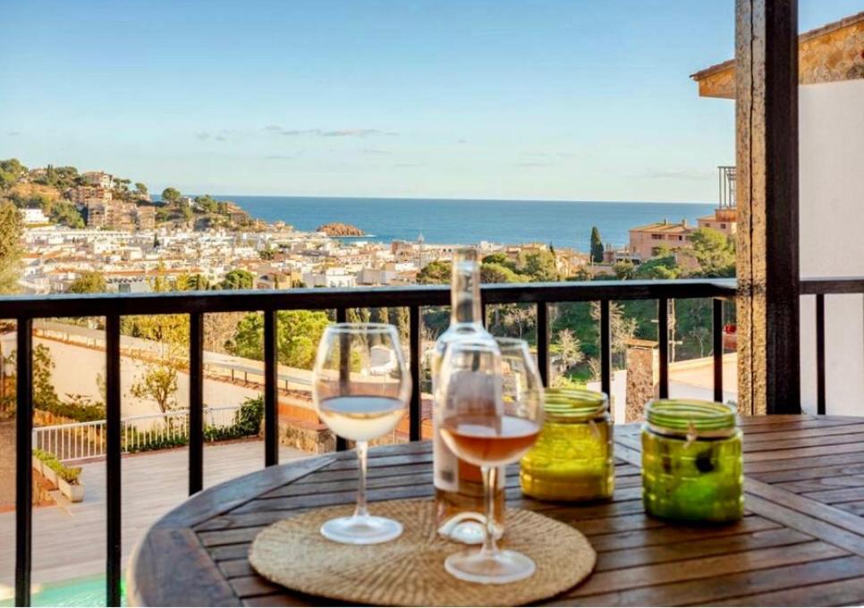 Tossa De Mar, Miramar Con Piscinaアパートメント エクステリア 写真