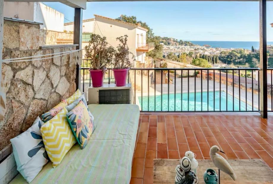 Tossa De Mar, Miramar Con Piscinaアパートメント エクステリア 写真